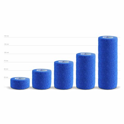 StokBan Samolepiaca bandáž 7,5x450cm, biela s emoji