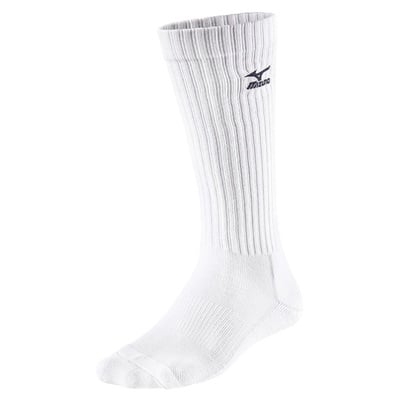 Mizuno Volley Sportovní ponožky dlouhé, bílé, 44-46