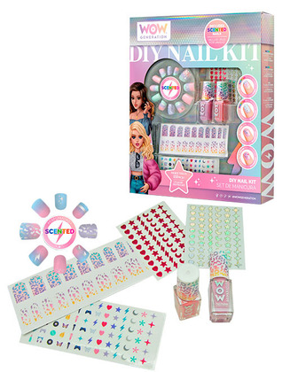 Kids Euroswan Maniküre-Set mit duftendem Nagellack WOW Generation