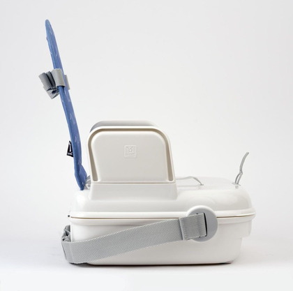 Benbat YummiGo 2v1 Přenosná cestovní dětská židle, šedá