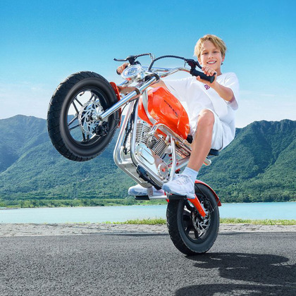 Hyper Gogo S9 Elektrická motorka pre deti a tínedžerov do 60 kg 12" – Čierna
