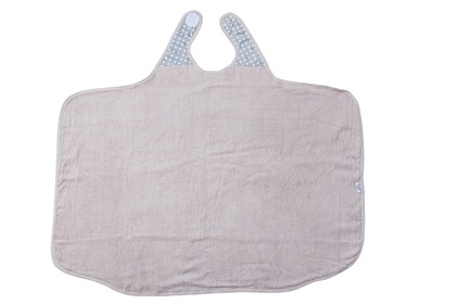 BabyToLove Bambus-Handtuch mit Kapuze für Babys und Kinder – Motiv weiße Sterne