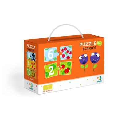 DoDo Puzzle Duo Ovocie 12x2 dieliky