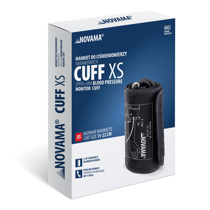 NOVAMA CUFF XS Univerzálna manžeta pre ramenné tlakomery, veľkosť 15-22cm (XS)