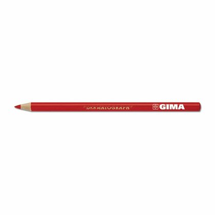 GIMA DERMOGRAPHIC PENCIL RED Dermográfiai ceruza készlet, piros, 6db