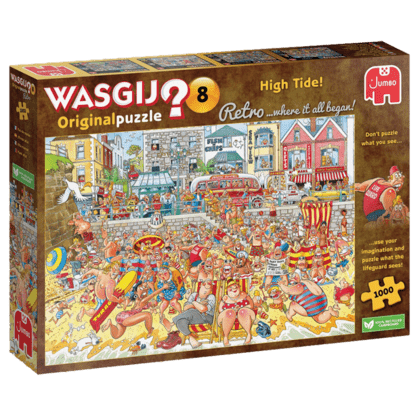 Jumbo Wasgij Puzzle - Hight Tide!, 1000 darab