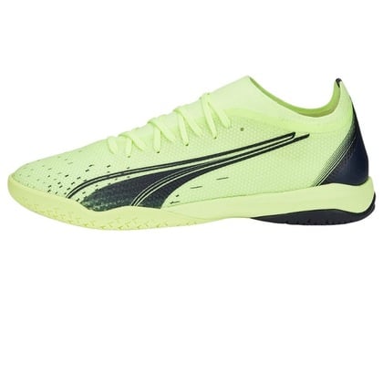 Puma Ultra Match IT Herren-Hallenfußballschuhe, Grün-Seladon, Gr 45