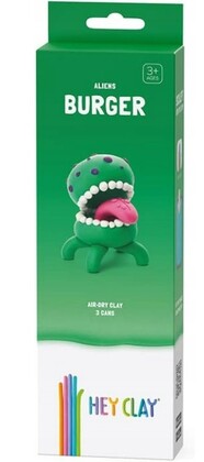 HEY CLAY Aliens Burger Modellező anyag, Burger