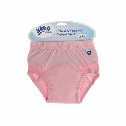 XKKO Tréninkové kalhotky Organic - Růžové, velikost S