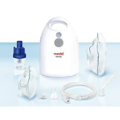 MEDEL FAMILY EVO MY17, Pneumatický piestový inhalátor
