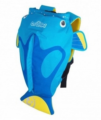 Trunki Paddlepak Wasserdichter Rucksack, Tropischer Fisch