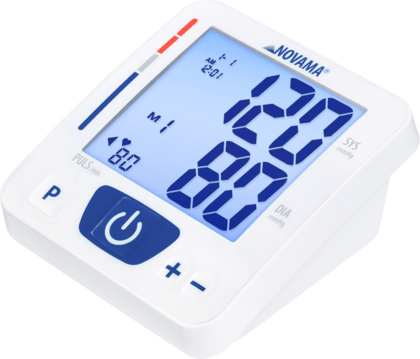 NOVAMA M+ Ramenný tlakomer s detekciou fibrilácií predsiení AF + adaptér