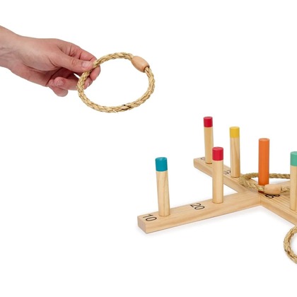 Miniland Mozgásos játék gyűrűdobálás Mind&amp;Move – Ügyességi és pontossági tréning