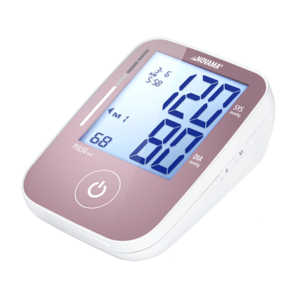 NOVAMA PRIME+ Ramenný tlakomer s ESH a IHB s USB-C adaptérom, ružový