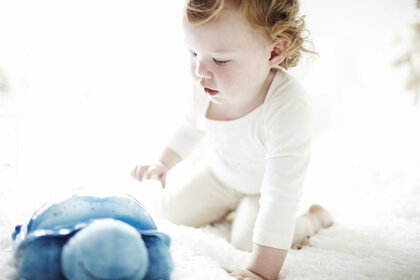 Cloud b® Twilight Turtle™ - Éjszakai lámpa, Turtle, kék, 0 m+