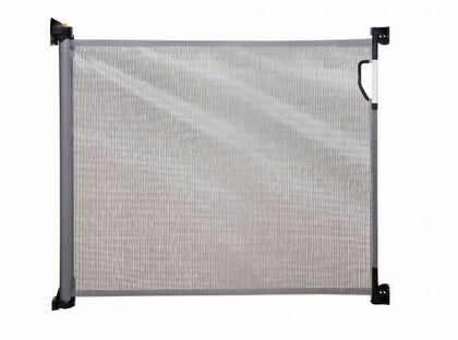 Dreambaby Roll Up Bezpečnostná zábrana rolovacia(šírka 140cm, výška 86,5cm), šedá