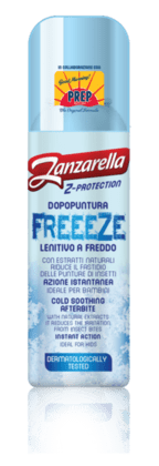 Zanzarella Z-védő spray fagyasztó hatással harapások után 75ml