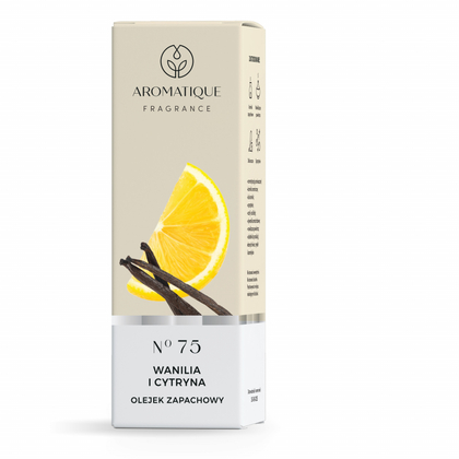 Aromatique Vanilia &amp; Lemon Vonný olej s vôňou Vanilky a citrónu, 12ml