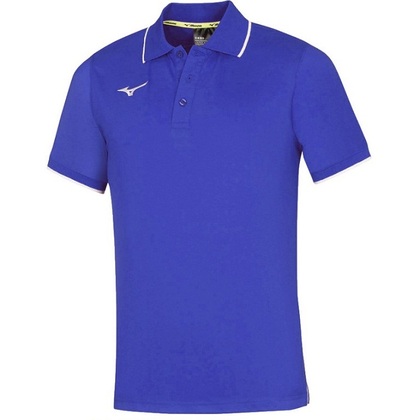 Mizuno Polo Pánske športové tričko s krátkym rukávom, modré, veľ. XL