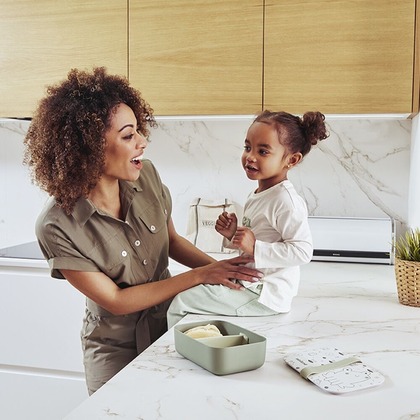 MIniland ECO-friendly Box na uložení jídla/svačiny, 1L, Ptáček