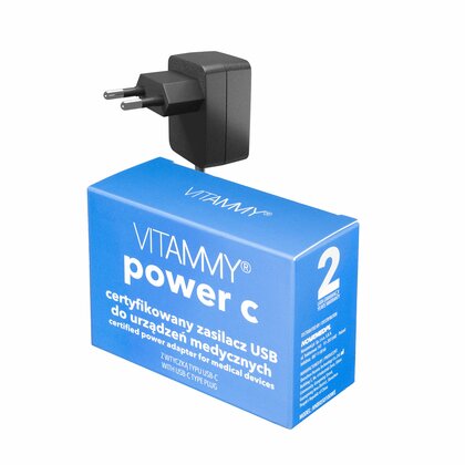 VITAMMY Power C, Napájecí zdroj USB C pro tlakoměry NEXT 2/2 + 3 4/4 + 6, 7 a 8+