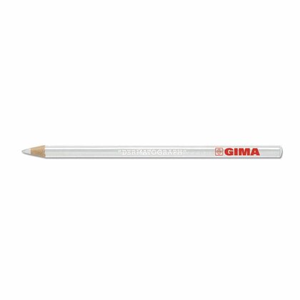 GIMA DERMOGRAPHIC PENCIL RED Dermográfiai ceruza készlet, fehér, 6db