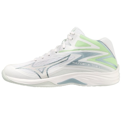 Mizuno Thunder Blade Z MID W Dámska volejbalová obuv, biela, veľ. 38,5