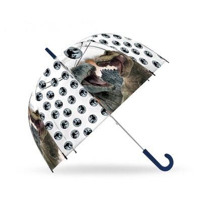 Transparenter Regenschirm für Kinder von Euroswan, Jurassic World, 48 cm