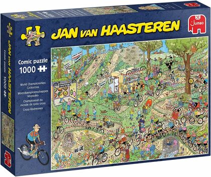 Jumbo Jan van Haasteren Puzzle - Világbajnokság Cyclocross 1000 db