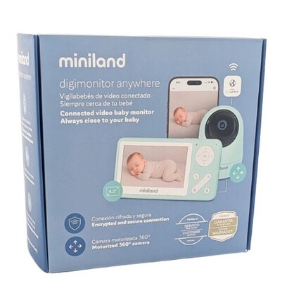 Miniland Digimonitor Anywhere – Intelligens Wi-Fi babafigyelő kamerával és alkalmazással