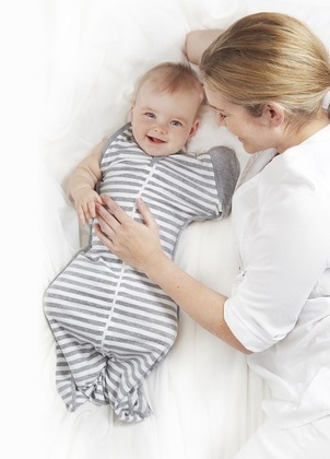 Love To Dream Swaddle UP 50/50, spací vak, veľkosť M, šedá, 2 FÁZA,