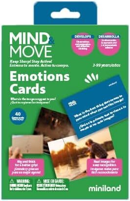 Miniland Kartenspiel Wir entdecken Emotionen – Mind&amp;Move