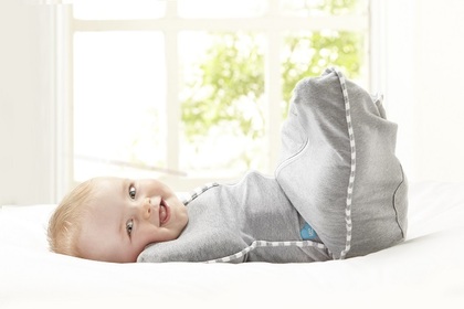 Love To Dream Swaddle UP - Wrapper, Größe XS, grau - 1 PHASE, 0-2m, 2-3,2kg