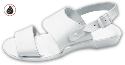 MEDIBUT Dámska profesionálna obuv, vzor 01A-40, biela, veľ.40
