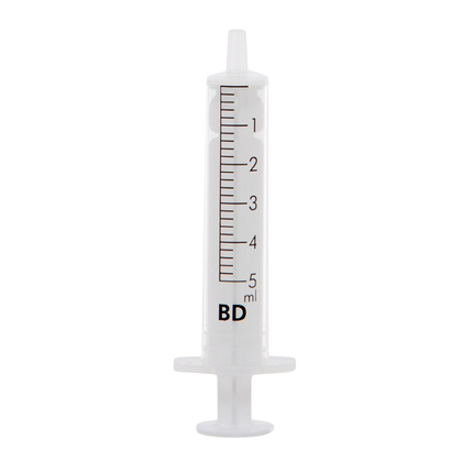 BD Discardit eldobható kétrészes fecskendő - 5 ml. / 100db