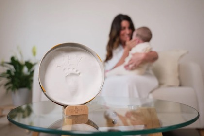 Petit Artichaut Kulatá krabička na otisk - Louka