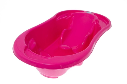 TEGA BABY Anatomische 2in1 Badewanne rosa