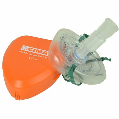 GIMA CPR Mask, Resuscitační maska pro dospělé, děti a kojence