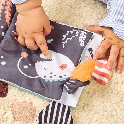 Miniland Mäkká edukačná knižka pre deti – Morský svet