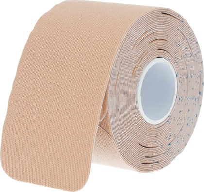 NOVAMA KINO2 VORGEFERTIGTES Kinesiologisches Tape 5cmx5m/mit Segmenten von 25cm, hautfarben