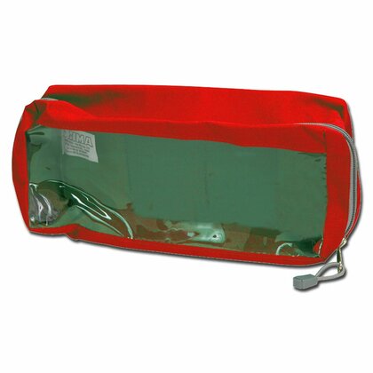 GIMA Medizinkoffer mit transparentem E2-Fenster, rot