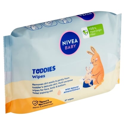 NIVEA Baby Toddies Multifunkční ubrousky 57 ks