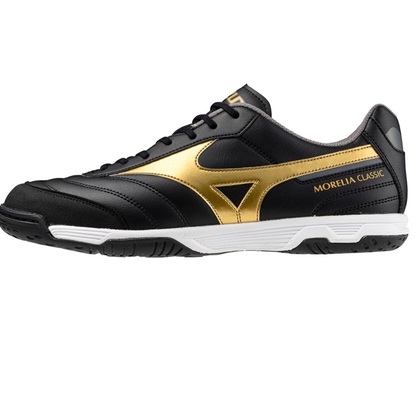 Mizuno Morelia Sala Classic IN Herren-Hallenfußballschuhe, schwarz, Größe 45