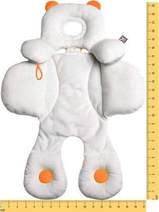 Benbat Body Support– Ergonomická oboustranná vložka do autosedačky a kočárku, bílá