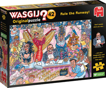 Jumbo  Wasgij Puzzle - Rule the Runway!, 1000 dielikov