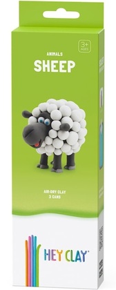 HEY CLAY Tiere Schafe Modelliermasse, Schaf