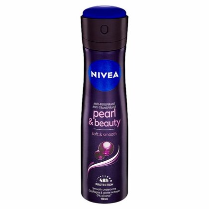 NIVEA Pearl &amp; Beauty Black Sprej antiperspirant 150 ml