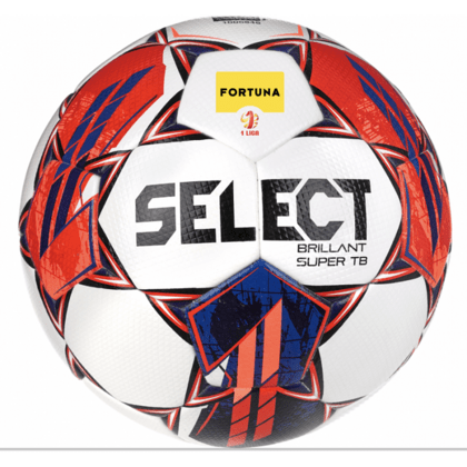 Select Brillant Super Tb Fifa Quality Pro V23 Fotbalový míč, bílý/červený/modrý. vel. 5