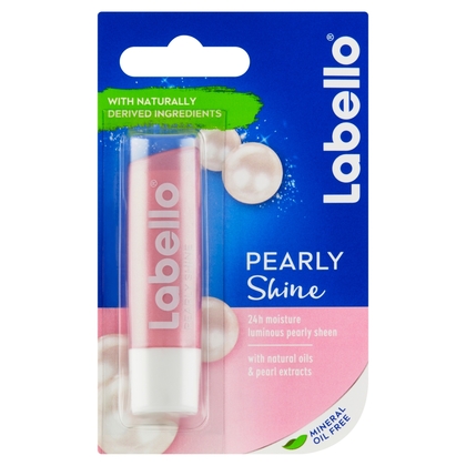 Labello Pearly Shine tápláló ajakbalzsam, 4,8 g