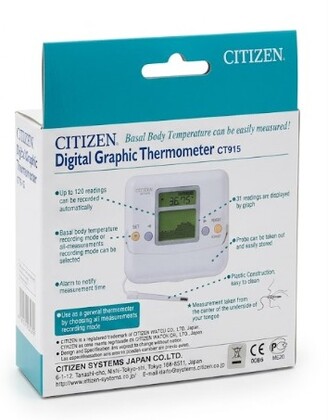 Citizen CT 915 Bazálny digitálny teplomer na plánovanie rodičovstva